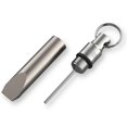 thumbnail image 1 of Small Card Removal Needle Card Tray Pin Ejects Removal Tool Outdoor Small Crowbars Tool Needle Opener With Keyring, 1 of 4