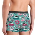 thumbnail image 3 of KLL Swimming Bulldog Men's Cotton Boxer Briefs Underwear-Medium, 3 of 8