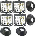 thumbnail image 1 of unique Motorcycle engine carburetor repair kit For Yamaha XS1100 XS1100s 1978-1979 XS 1100 plunger diaphragm, 1 of 1
