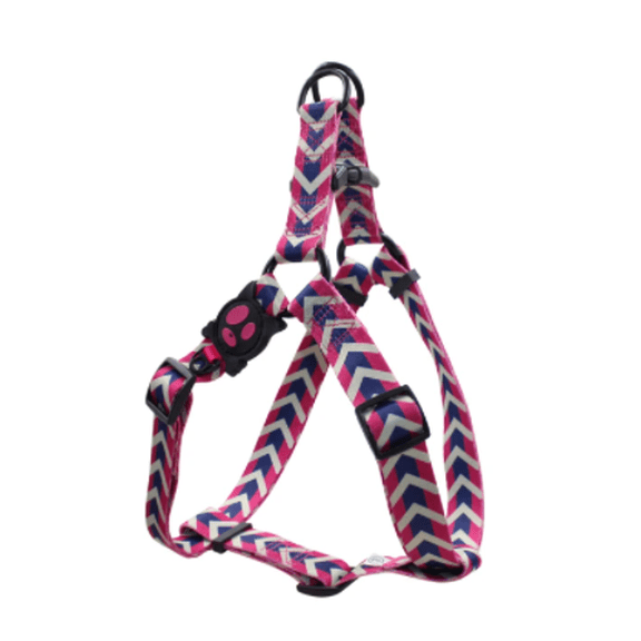 DOCO LOCO Step-in Dog Harness - Colorful Designs, Comfort Fit, Good for Training and Walking