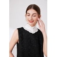 thumbnail image 5 of YEKEYI False Collar Blouse Half Shirts Detachable Fake Blouse Women Faux Shirt, 5 of 9