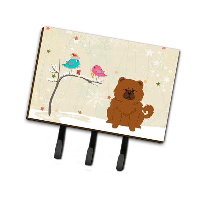 Christmas Presents Between Friends Chow Chow Red Leash or Key Holder