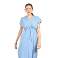 thumbnail image 4 of Maxi vestido de algodon Roman Fashion /Juvenil, 4365 (Azul claro) azul G, 4 of 5