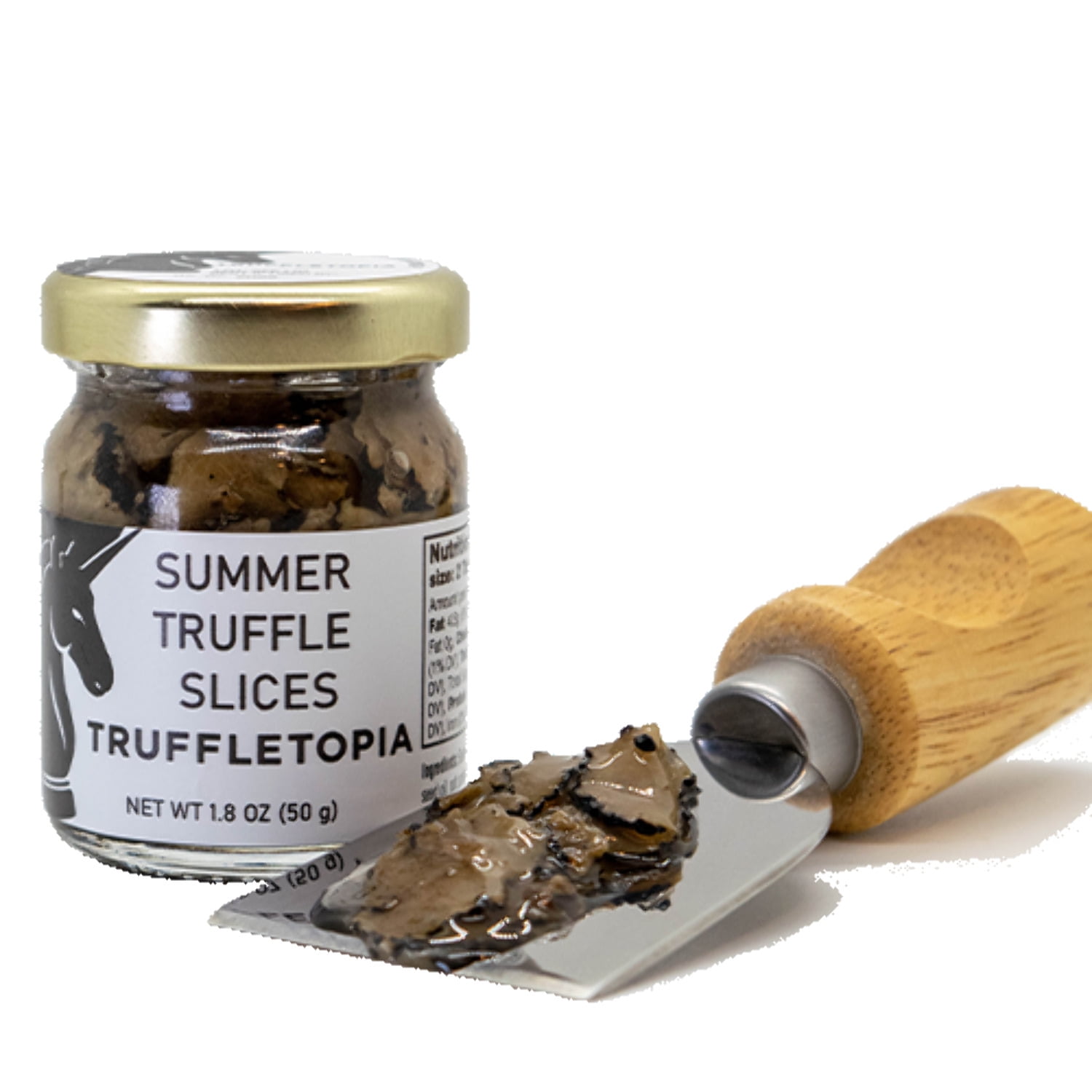 Summer Truffle Slices (Black Truffle Carpaccio)
