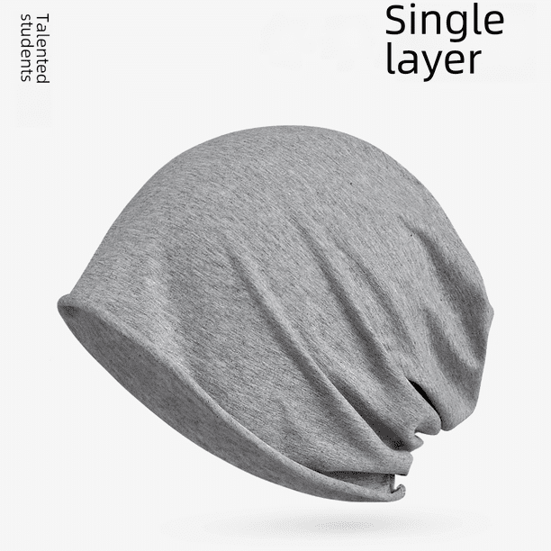 Gorro de turbante fino para mujeres y hombres, gorro de algodón con tapa de verano, rizado de una sola capa, todo fósforo, gorro de luna para mujeres embarazadas, fábrica de gorros de dormir