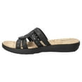 thumbnail image 3 of Easy Street Cammie Comfort Women's Slide Sandals Color: Navy Size: 7, 3 of 4