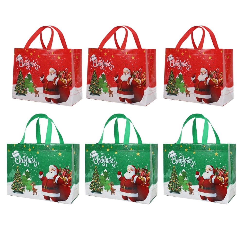 Large Christmas Gift Bags, Christmas Shopping Bags for Gifts, Reusable ...
