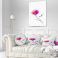 thumbnail image 1 of Isolated Purple Poppy Flower - Large Flower Canvas Wall Art, 1 of 3