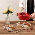 thumbnail image 7 of Sloth 2 Pack Pot Holders Trivets, Heat Resistant Hot Pads for Kitchen Table Decoration Trivets for Hot Dishes/Pot/Bowl/Teapot/Kitchen Hot Pads Trivets, 7" + 9.45", 7 of 7