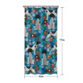 thumbnail image 5 of Dog with Pioneer Flower Shower Curtain 36"x72" ,Bathroom Decorative Shower Curtains Set with 12 Hooks,Modern Waterproof Washable Shower Curtain, 5 of 6