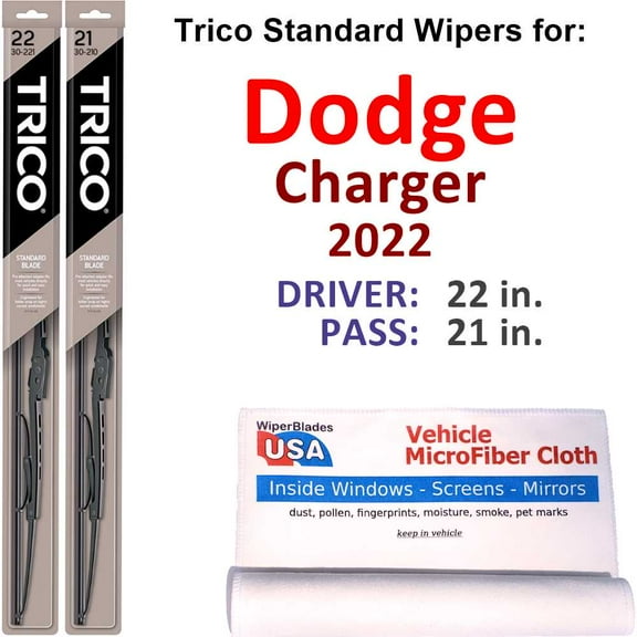 2022 Dodge Charger Wiper Blades (Set of 2)