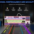 thumbnail image 3 of Teclado Redragon K552 Interruptor mecánico rojo de 87 teclas RGB, 3 of 8