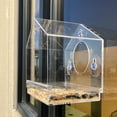 thumbnail image 3 of Backyard Expressions Window Bird House Feeder and 4 Extra Strong Suction Cups, 3 of 6
