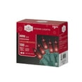 thumbnail image 5 of Holiday Time 100-Count Red Incandescent Mini Christmas Lights, with Green Wire, 19.2', 5 of 5