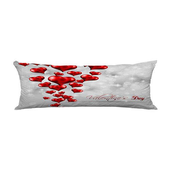 ECZJNT Valentine's Day Pillow Cover Body Pillowcase Pillow Protector 20x60 Inch