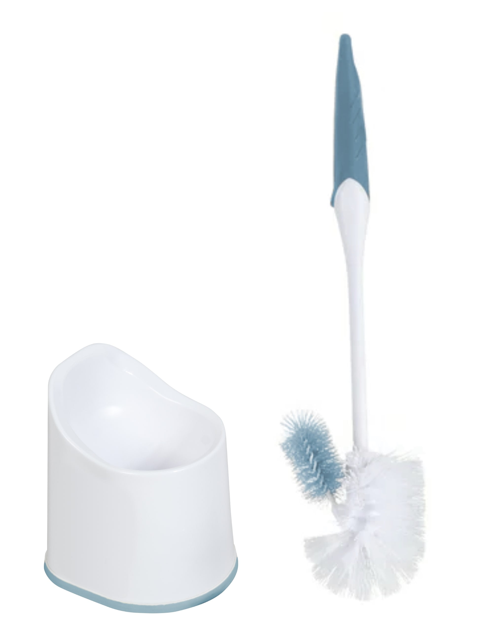 (4 pack) Great Value Toilet Bowl Brush with Caddy