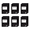 Black, variant on ONAVIA 24 Pack Mini Composition Notebooks, 4-7/8 x 7-1/2, Half Size Composition Books, Colleged Ruled, Small Marble Journal for Class, Work, Black