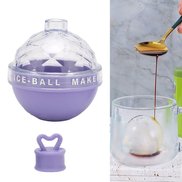 Forma Linda Bola de Hielo Molde de Fondo Suave Para Café Té de Frutas