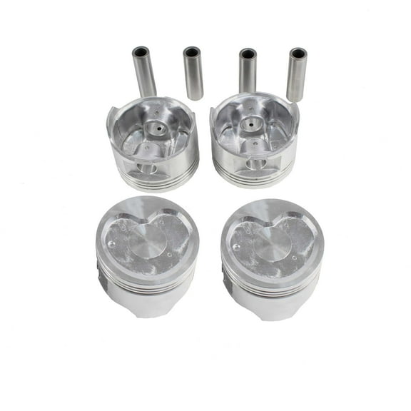 DNJ P915 Std. size Compl. Piston Set Fits Cars & Trucks 83-88 Toyota Corolla Nova 1.6L SOHC 8v