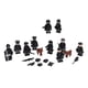 thumbnail image 2 of Figuras de personas de plástico, 18 piezas Minifiguras de juguete Modelo de personas de plástico Muñecas en miniatura Solución innovadora, 2 of 12