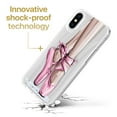 thumbnail image 3 of Case Yard iPhone-XS-Max Case Clear Soft & Flexible TPU Ultra Low Profile Slim Fit Thin Shockproof Transparent Bumper Protective Cover Drop Protective Cell Phone Cases (Ballerina), 3 of 8