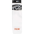 thumbnail image 3 of TCK Prosport Kids Soccer Socks – Long Striped Tube Socks for Boys, Girls, Football & Softball (White/Black, Small), 3 of 4