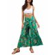thumbnail image 5 of SAYOO Pantalones casuales de playa para mujer, pantalones anchos de cintura alta con vendaje delantero, S/ M/ L/ XL SAYOO perder, 5 of 8