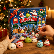 uGJHIO Mini Squishies Christmas Squishies Advent Calendar for Adult 24 Days of Surprises Box Stress Relief Toys Surprises Sensory Fidget Toys