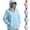 Light Blue, variant on CHUMUD Womens UPF 50 Sun Protection UV Jacket Full Zip Lightweight Quick Dry Waterproof Jacket Athletic Workout Hoodie (Avail in Plus Size)