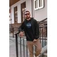 thumbnail image 2 of Old Glory Mens NASA Distressed Logo Long Sleeve Graphic Hoodie, 2 of 6
