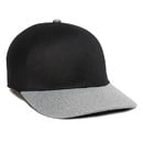 Black/heathered Grey