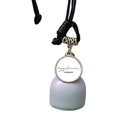 Checal Molecular Structure Pepper Wind Chimes Bell Car Pendant