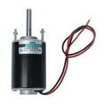 thumbnail image 1 of DC High Speed Motors, Strong Oil Seals Permanent Magnet DC Motor 43mm Shaft Length Ball Bearing  For Cutters 12V 3500 Rpm,24V 7000 Rpm, 1 of 8