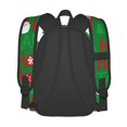 thumbnail image 4 of Rateoe Cute Santa Pattern Student Backpack,Backpack for School,Lightweight Bag,Travel Backpack,Outdoor Backpack,Large Capacity Backpack, 4 of 8