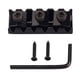 thumbnail image 1 of Cordal de guitarra eléctrica de carga con puente rígido de metal de 3 selletas con tornillos, 1 of 7