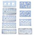 thumbnail image 1 of Coofit Moule à Ongles 3D DIY Mode Moule à Ongles en Silicone Design, 1 of 10