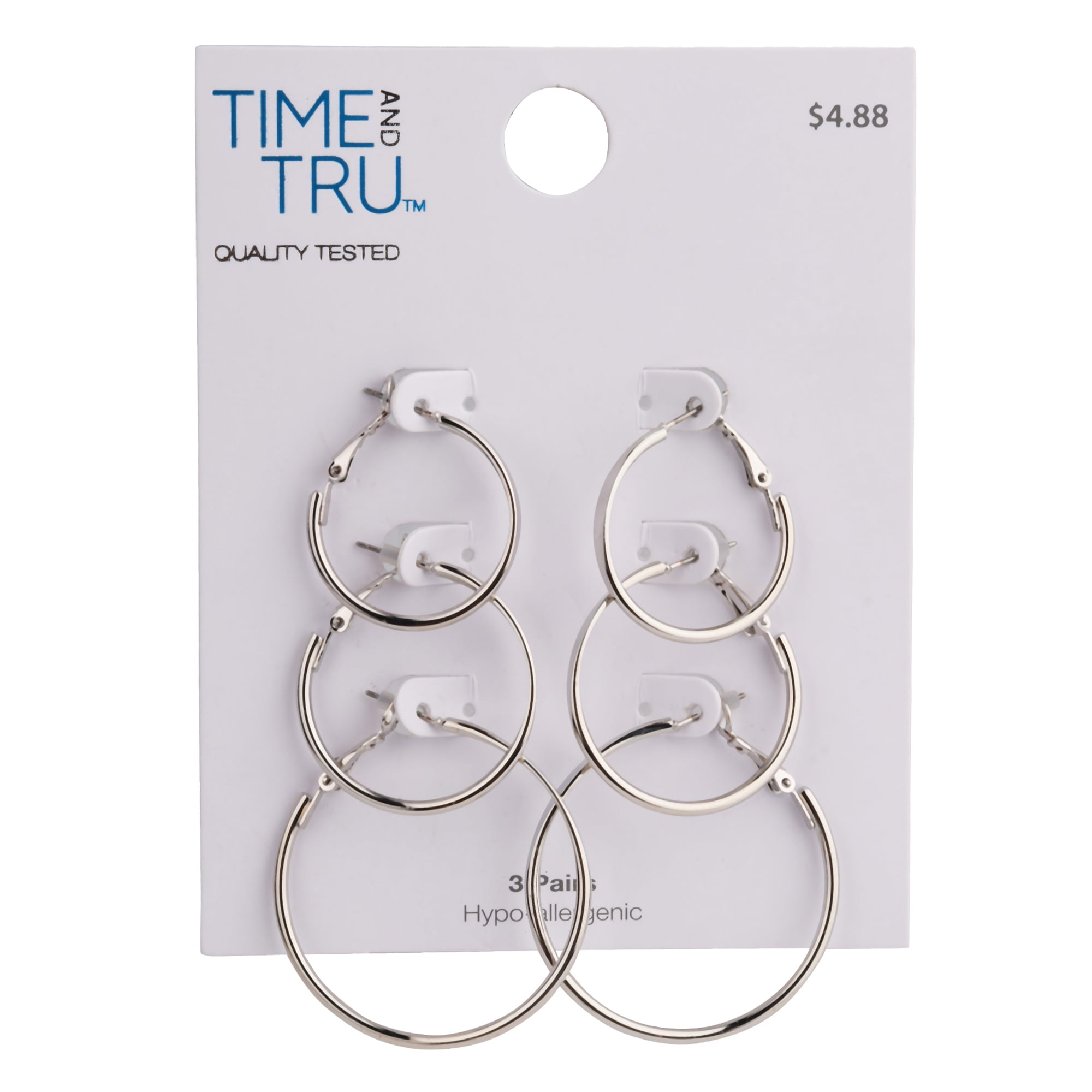 Sterling Silver Antiqued Hoop Earrings Best Quality Free Gift Box
