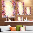 thumbnail image 3 of Pink Sakura on Blurred Background - Floral Canvas Art Print, 3 of 4