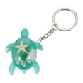 thumbnail image 4 of LEEYNEER Keychain Pendant Sea Turtle Key Keyring Beach Purse Bag Charms Decoration Keys Resin Car Handbag Creature Animal, 4 of 8