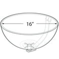 thumbnail image 5 of 16" Bowl Display with Curved Metal Arm for Pegboard/Slatwall, 5 of 6