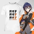 thumbnail image 3 of Camiseta con estampado de la Zona Zero del juego MiHoYo para hombre y mujer, camisa de manga corta con cuello redondo Harajuku, con estampado de ZZZ Role Wise Belle, novedad, 3 of 4