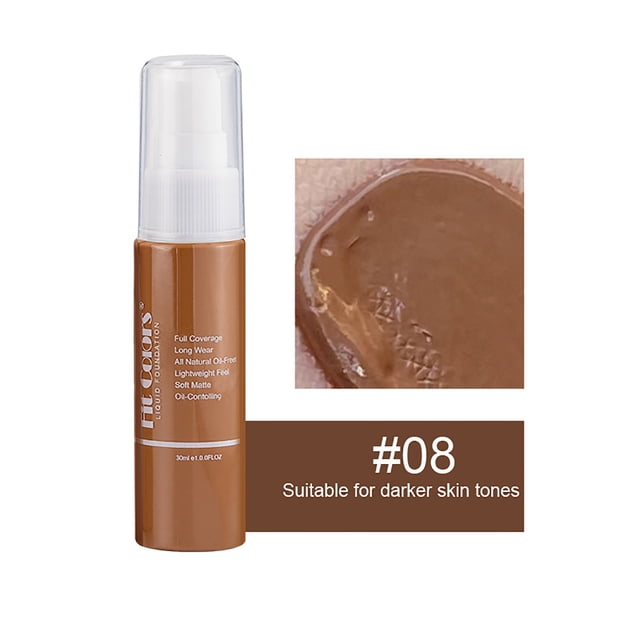 Online Shopping Naittoop Liquid Brightening Highlight Matte Oil Control Concealer Facial Concealer Color Changing for Women Girls