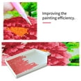 thumbnail image 4 of Amdohai 32 Pieces 5D Diamond Jewel Paint Accessories DIY Art Tools Kit with A4 LED, 4 of 6