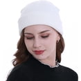 thumbnail image 4 of Gorro de punto JAMW Sencillez Blanco Talla Mediana, 4 of 5