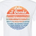 thumbnail image 4 of Inktastic Lake of the Ozarks Distressed Retro Sunset T-Shirt, 4 of 5