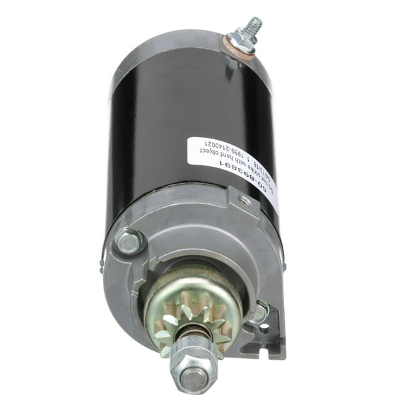 Quicksilver 892339T01 Starter Motor Assembly for Mercury and Mariner 2-Cycle, FourStroke, EFI, DFI and Verado Outboards