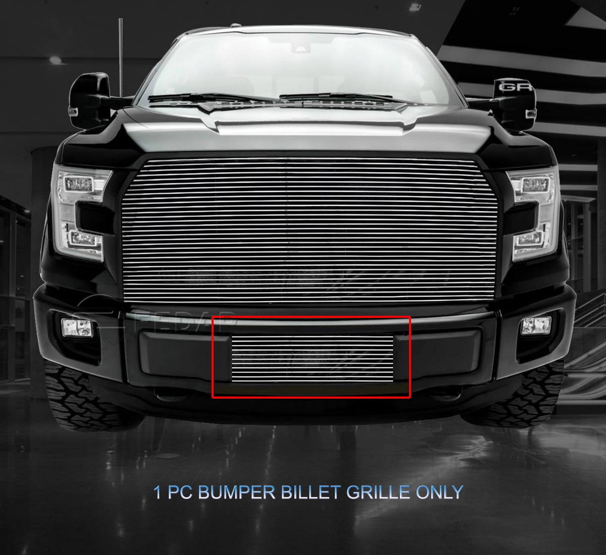 Fedar Lower Bumper Billet Grille Insert For 20152016 Ford F150