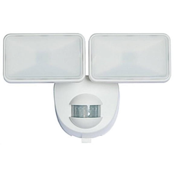 Heath Zenith LED Security Light HZ-7161-WH - Motion Sensing - White — Residential Use, Standard Application