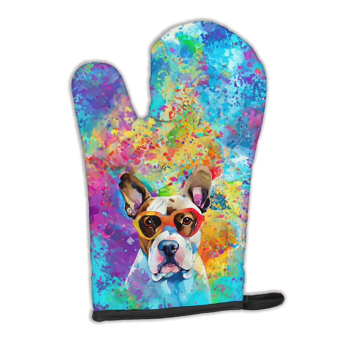 Dachshund Hippie Dawg Oven Mitt 8.5 in x 12 in