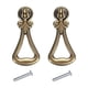 thumbnail image 1 of 2 juegos de tiradores de cajón vintage con tornillo para cajones de tocador, bronce (6.1 cm de largo), 1 of 6